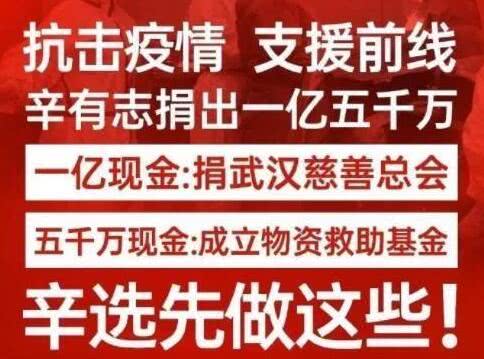 武漢最新捐款助力，眾志成城共克時艱