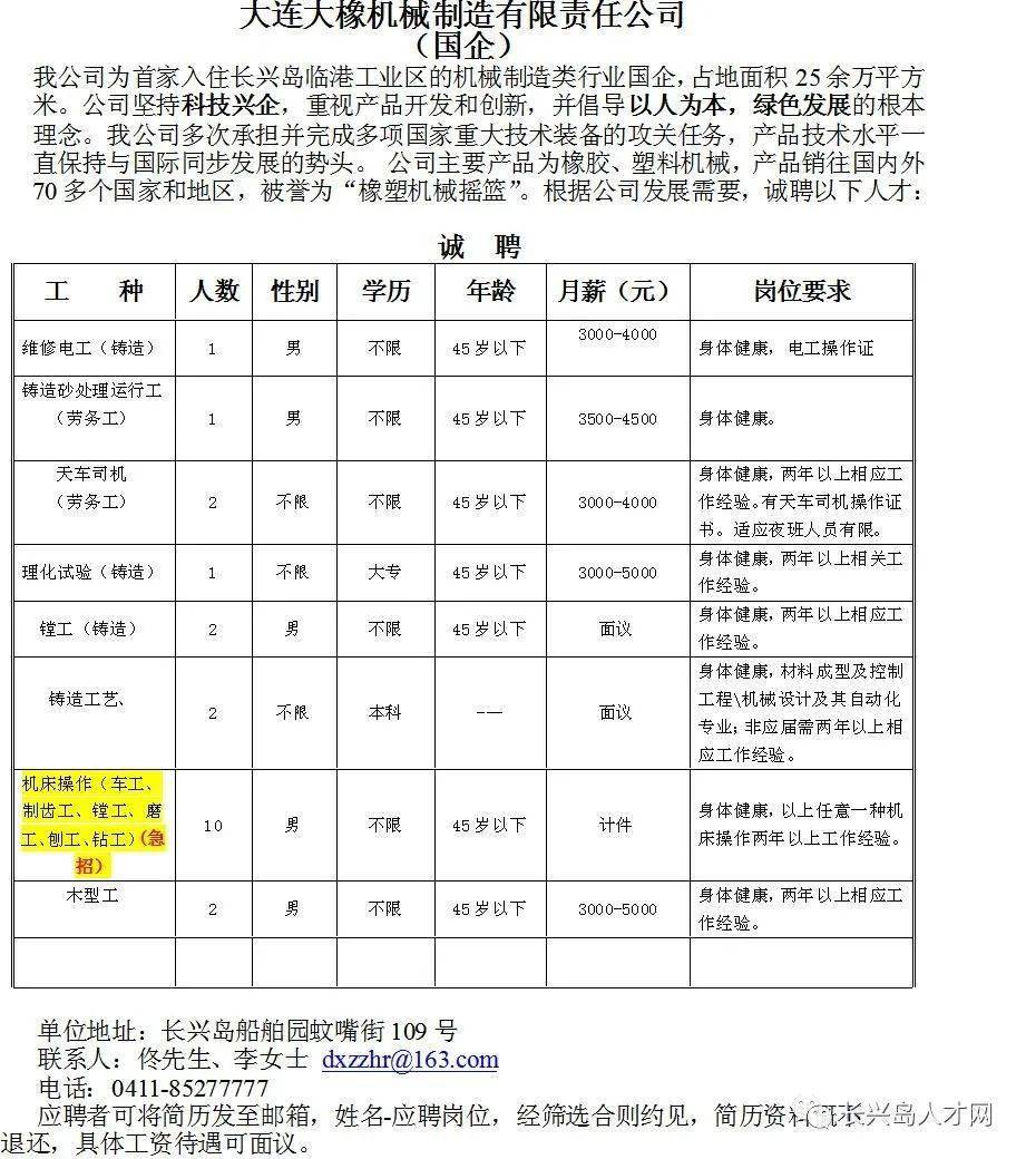 漢川長白班招聘最新動態與求職指南