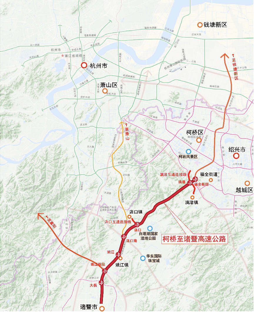 杭州二繞最新規劃圖揭秘，城市發展的宏偉藍圖與未來展望